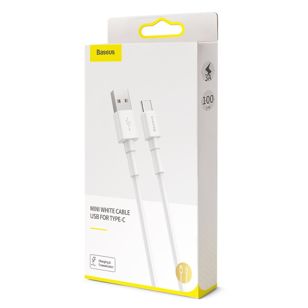 Baseus  Type-C 3.0A Hızlı Şarj USB Kablosu 1m